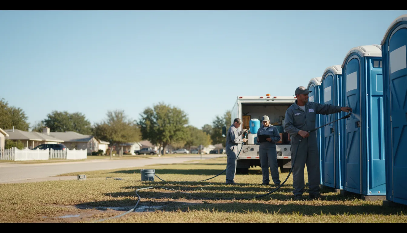 Long-Term Portable Toilet Rental in Andrew, IA near me